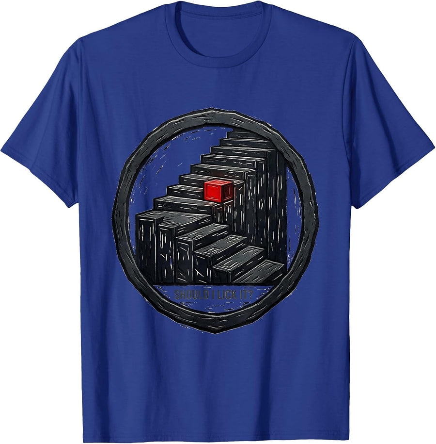 Should I Lick It Funny Periodic Table Chemistry Teacher T-Shirt - Royal Blue
