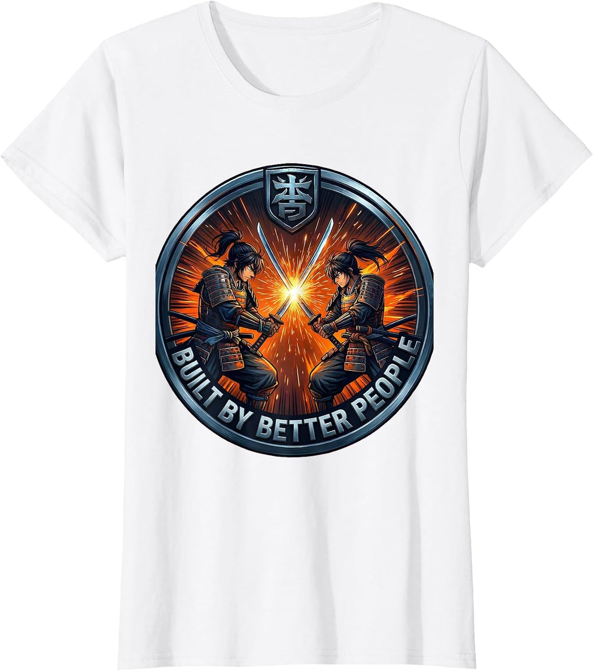 Built by Better People Iron Sharpens Iron T-Shirt - White