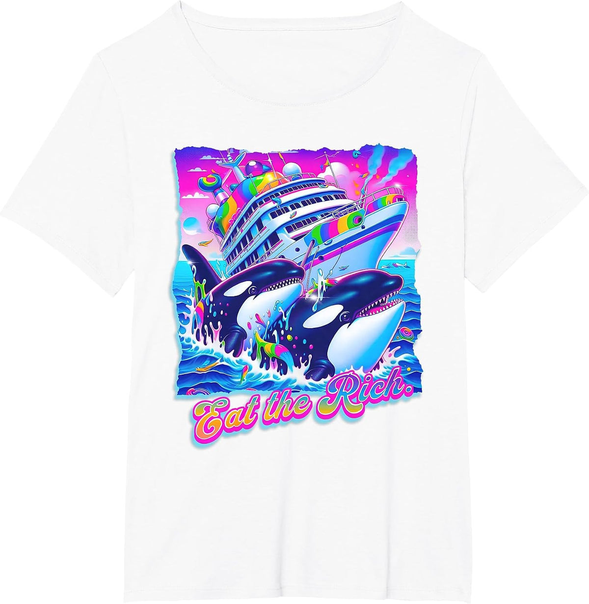 Animal Retro T-Shirt - White