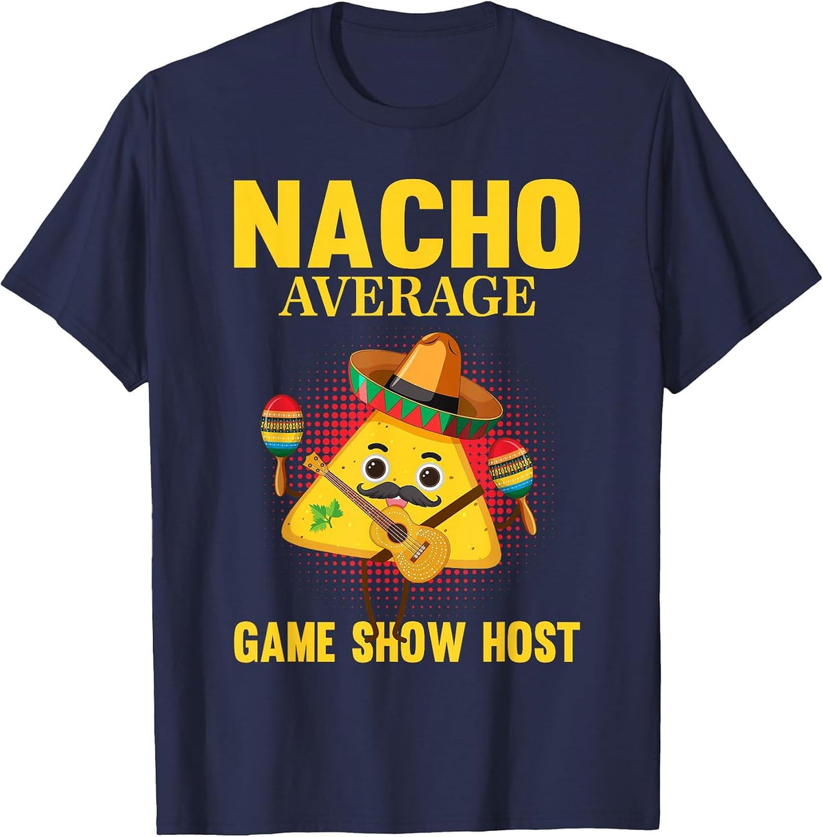 Game Buzzer Host Club Costume Game Show Host Costume T-Shirt - Navy Blue
