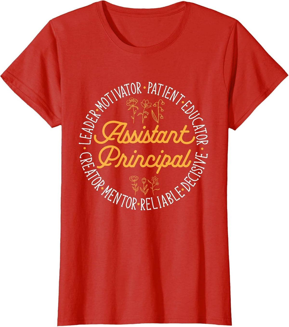 Deputy Principal T-Shirt - Red