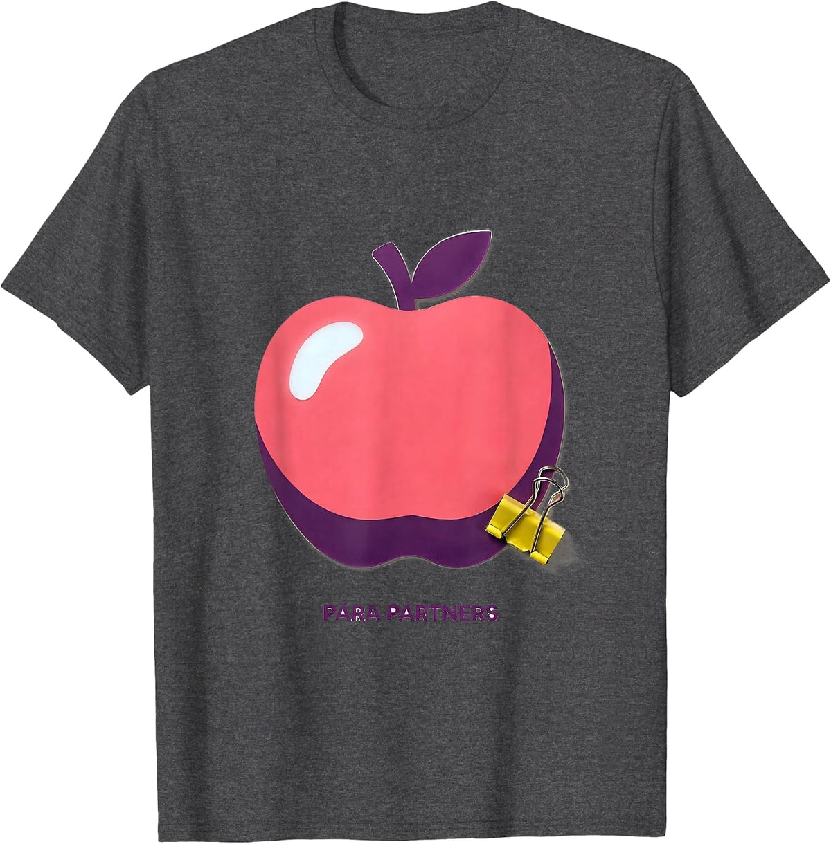 Para Partners Gummy Jelly Pop Teacher Appreciation Gift T-Shirt - Dark Heather Grey