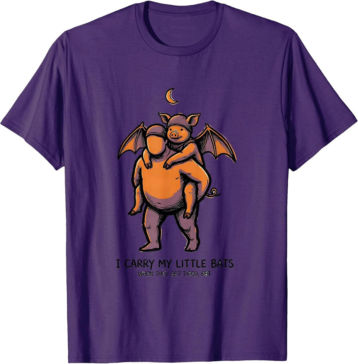 I Carry My Little Bats When They Get Tired, RBT T-Shirt - Purple