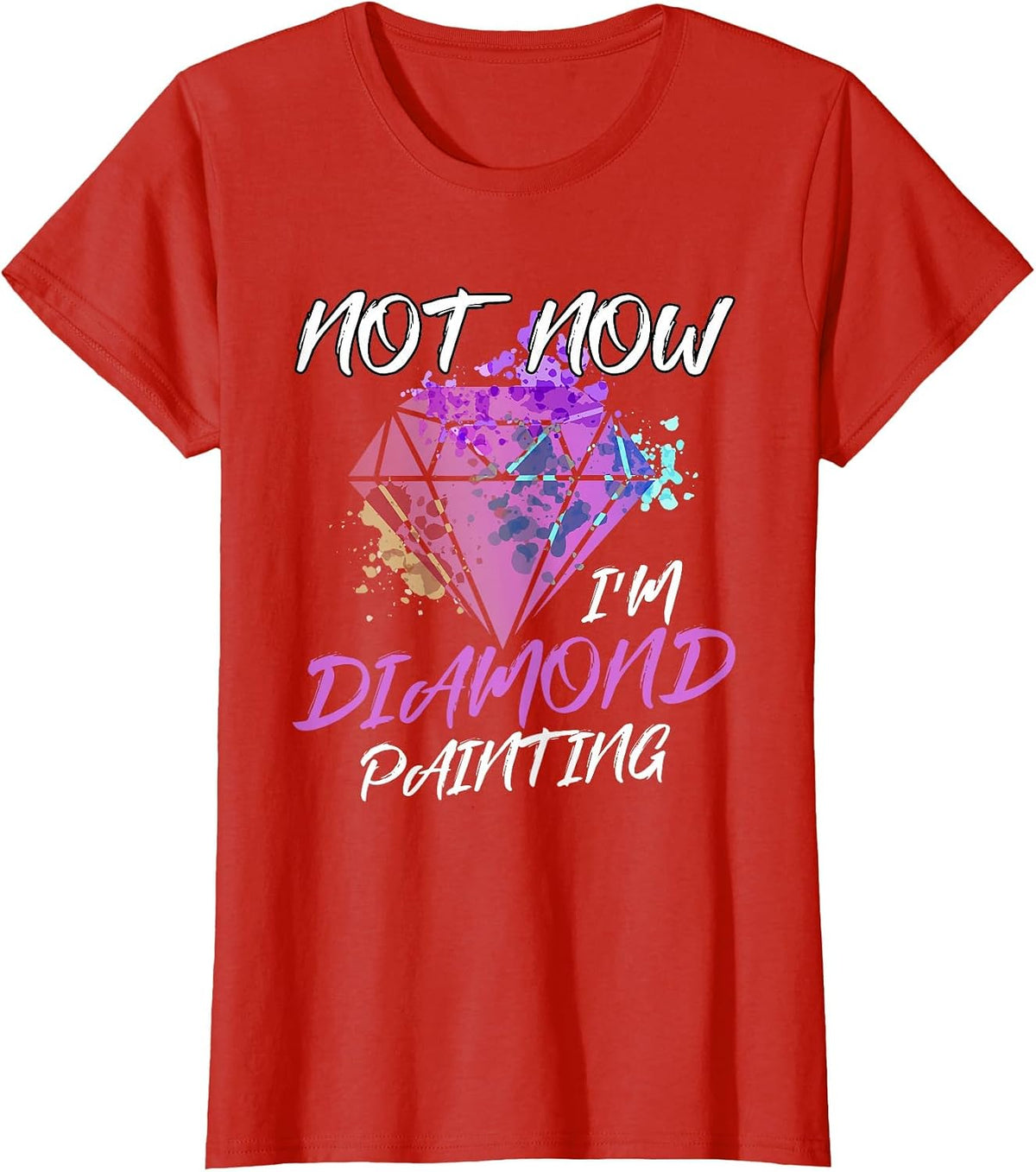 Cool Diamond Painting Tools Designs for Diamond Painting T-Shirt - Red