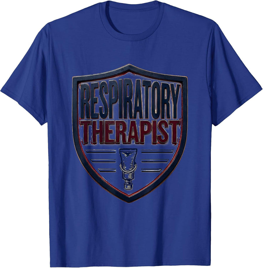 Respiratory Therapist Funny RT Profession Pride T-Shirt - Royal Blue
