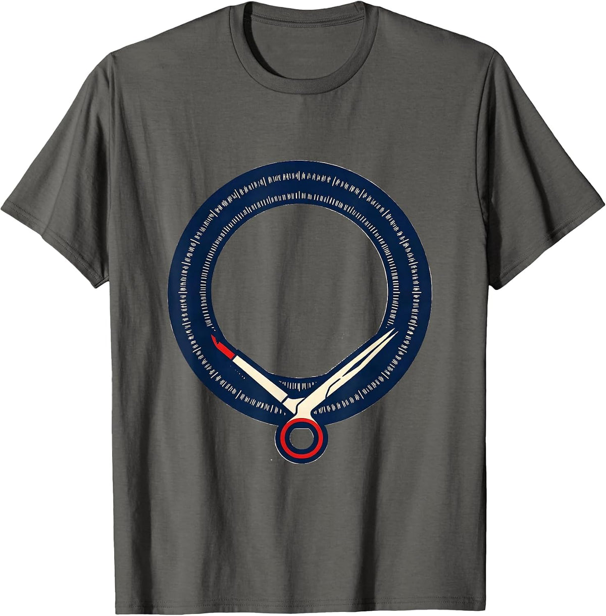 Men's Sterile Field Boundary Medical Tech Occupational Pride T-Shirt - Asphalt Grey