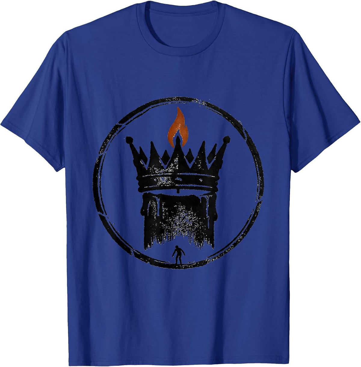 Stamp Seal Birthday Squad Novelty Humor Gift T-Shirt - Royal Blue