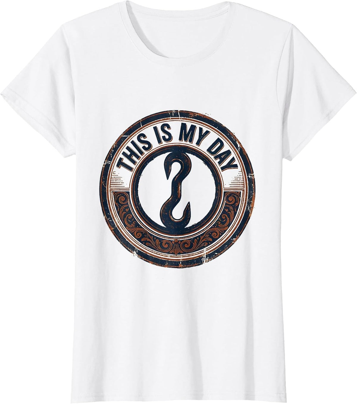 This Is My Day Vintage Handyman Labor Day Blue-Collar Pride T-Shirt - White