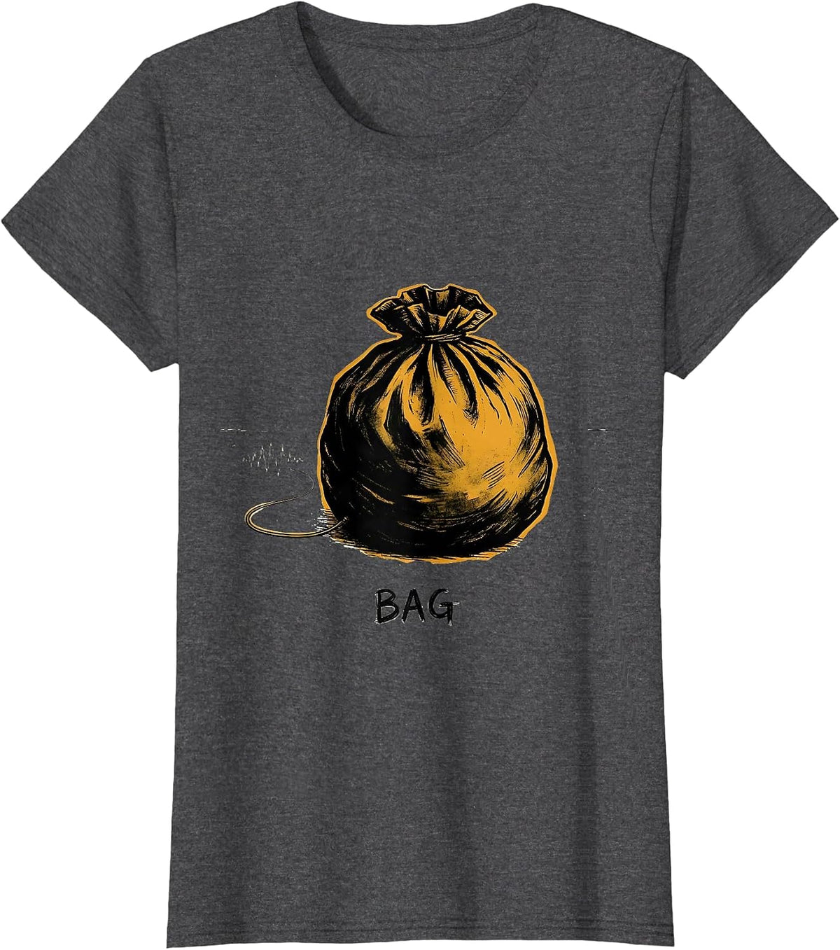Women's Bag Respiratory Therapist RT Occupational Pride T-Shirt - Dark Heather Grey