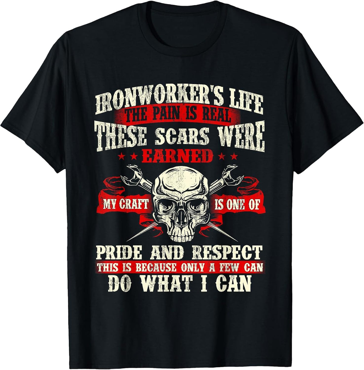 The Life of an Iron Worker - Appreciation Metalworker Iron Processing T-Shirt - Black