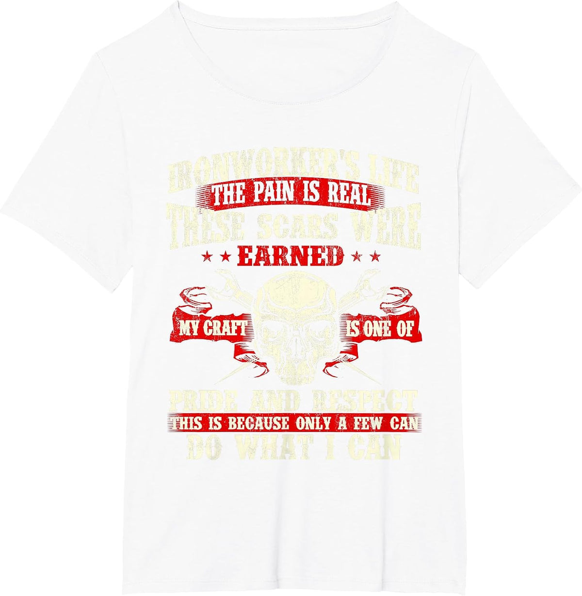 The Life of an Iron Worker - Appreciation Metalworker Iron Processing T-Shirt - White