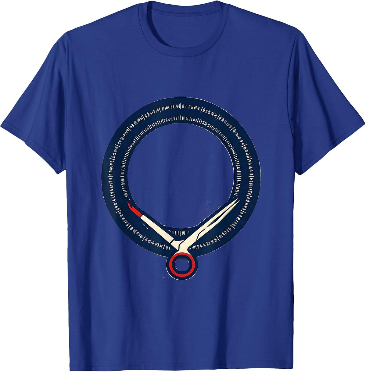Men's Sterile Field Boundary Medical Tech Occupational Pride T-Shirt - Royal Blue