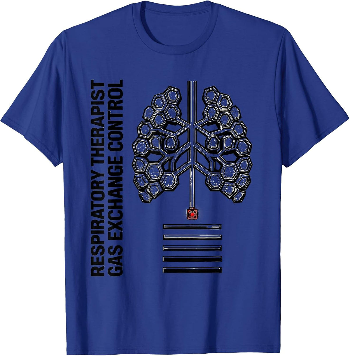 Respiratory Therapist / Gas Exchange Control Professional T-Shirt - Royal Blue