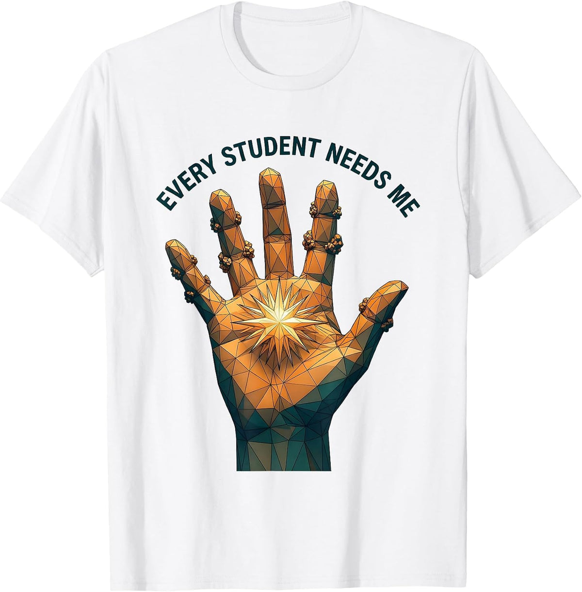 Men's Every Student Needs Me Paraprofessional Design T-Shirt - White