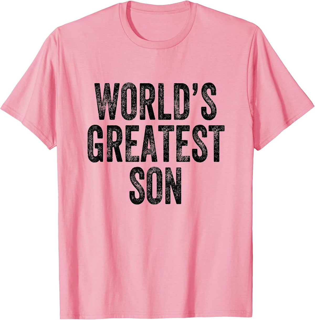 World's Greatest Son T-Shirt - Pink