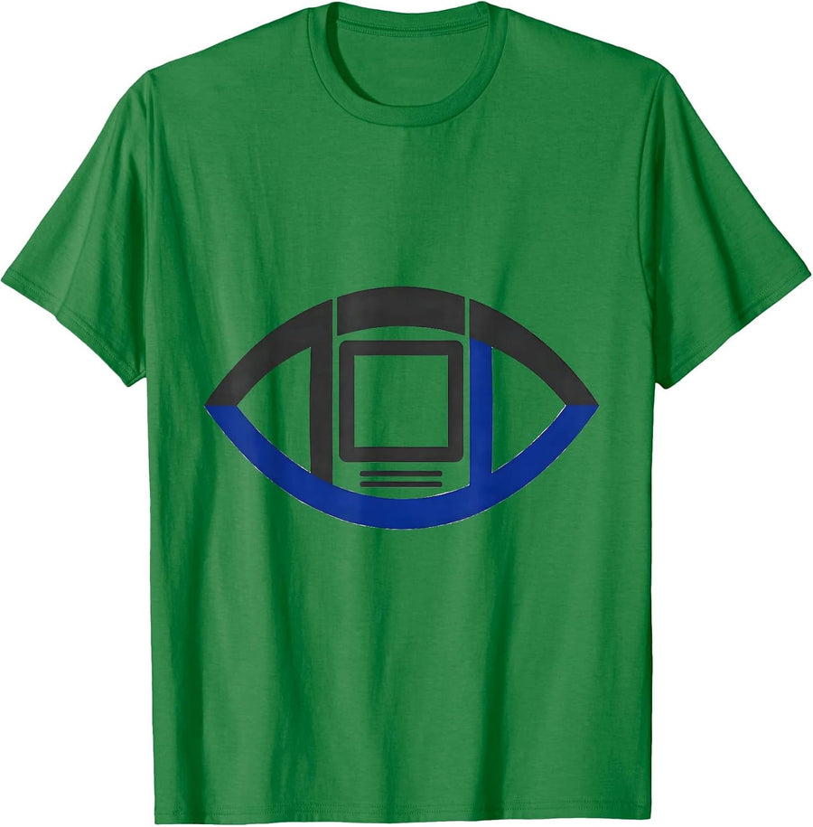 Men's Periodic Table Eye Minimalist Chemistry Humor T-Shirt - Kelly Green