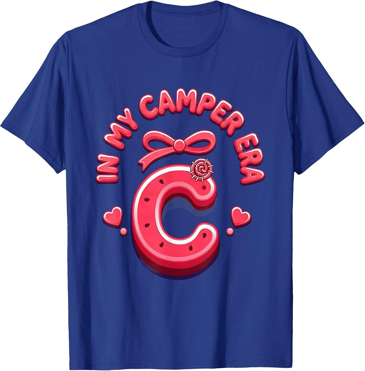 Men's In My Camper Era Retro Groovy Family Matching Gift T-Shirt - Royal Blue