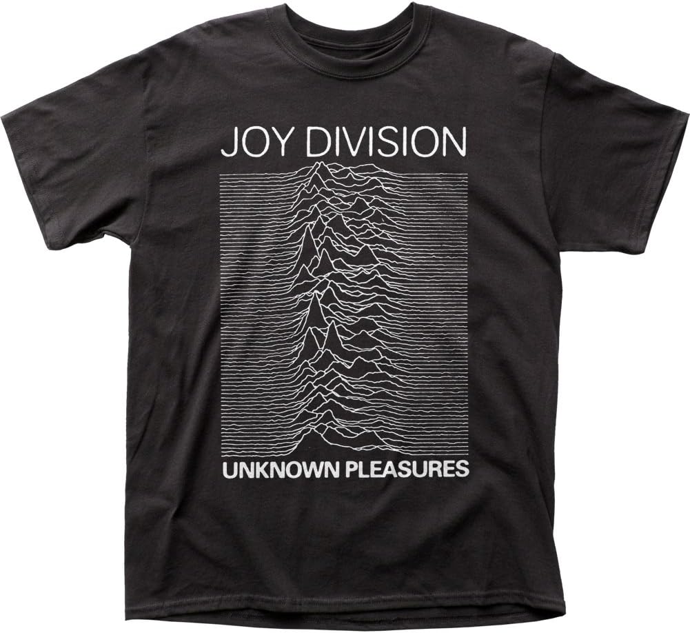 Joy Division Unknown Pleasures Adult tee - Black