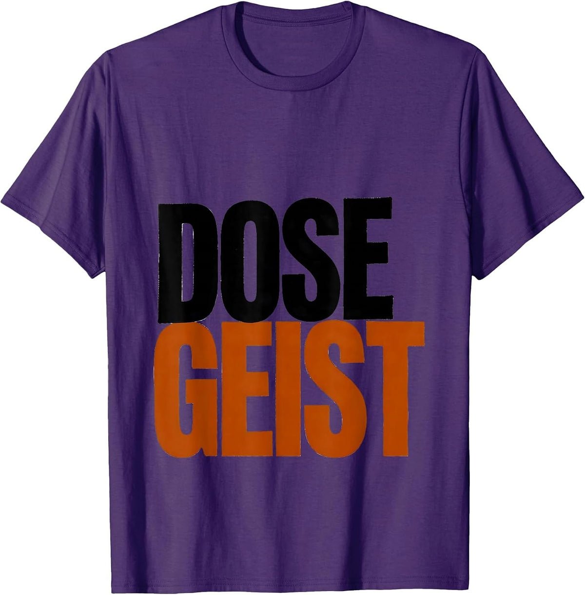 Men's Dosegeist Minimalist Pharmacy Staff Halloween Humor T-Shirt - Purple