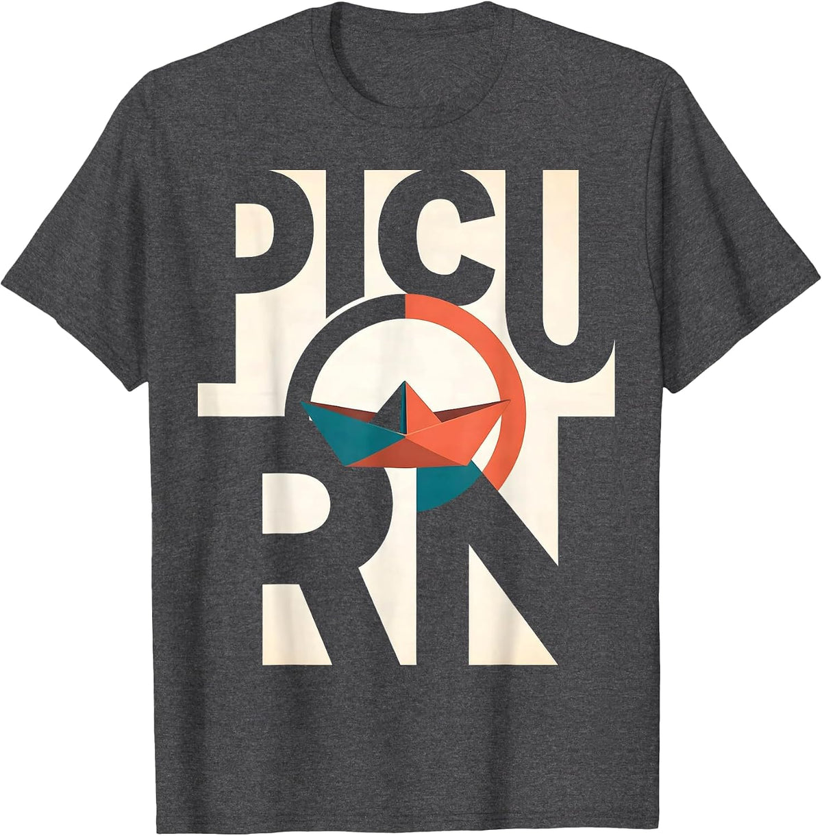 PICU RN Cute Pediatric Nurse Practitioner NICU Crew T-Shirt - Dark Heather Grey