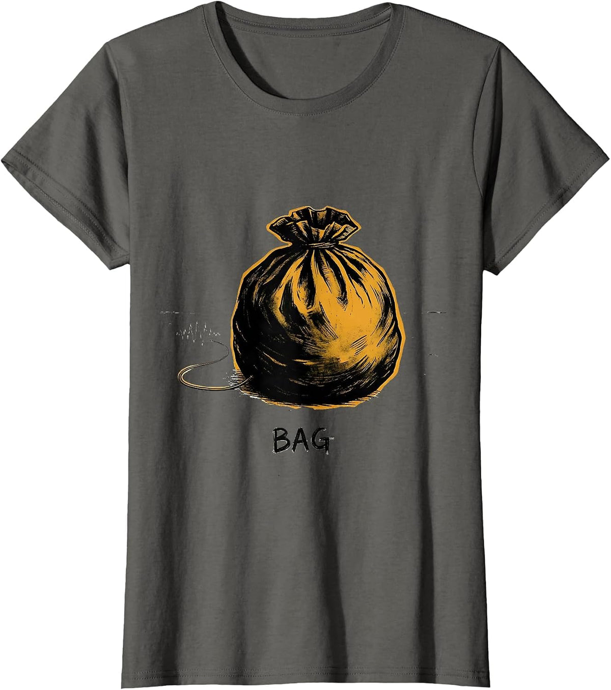 Women's Bag Respiratory Therapist RT Occupational Pride T-Shirt - Asphalt Grey