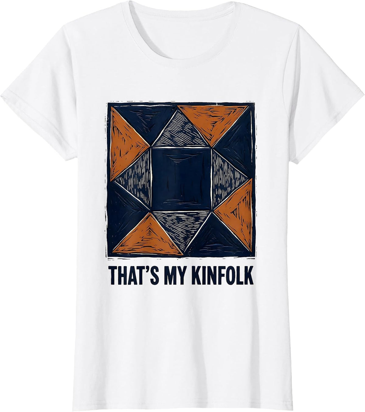 That's My Kinfolk Funny Family Reunion Matching T-Shirt - White