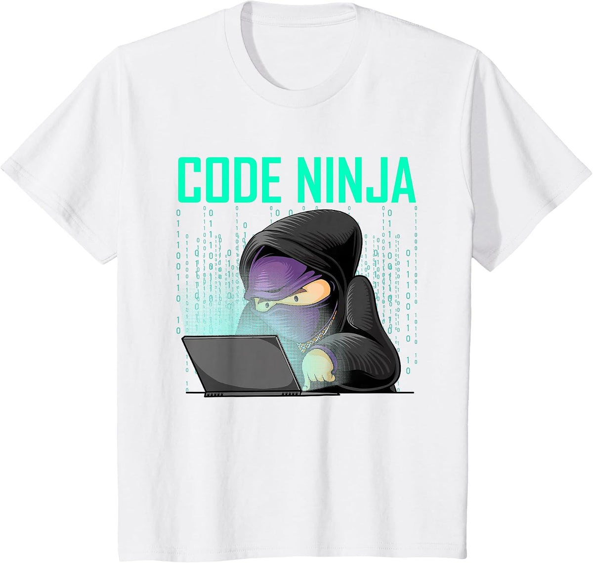 Cool Computer Programmer Art for Men Women Web Coding Geek T-Shirt - White