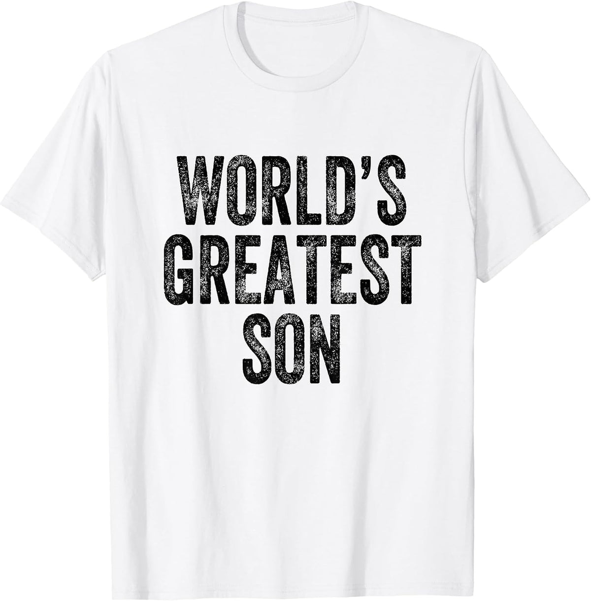 World's Greatest Son T-Shirt - White