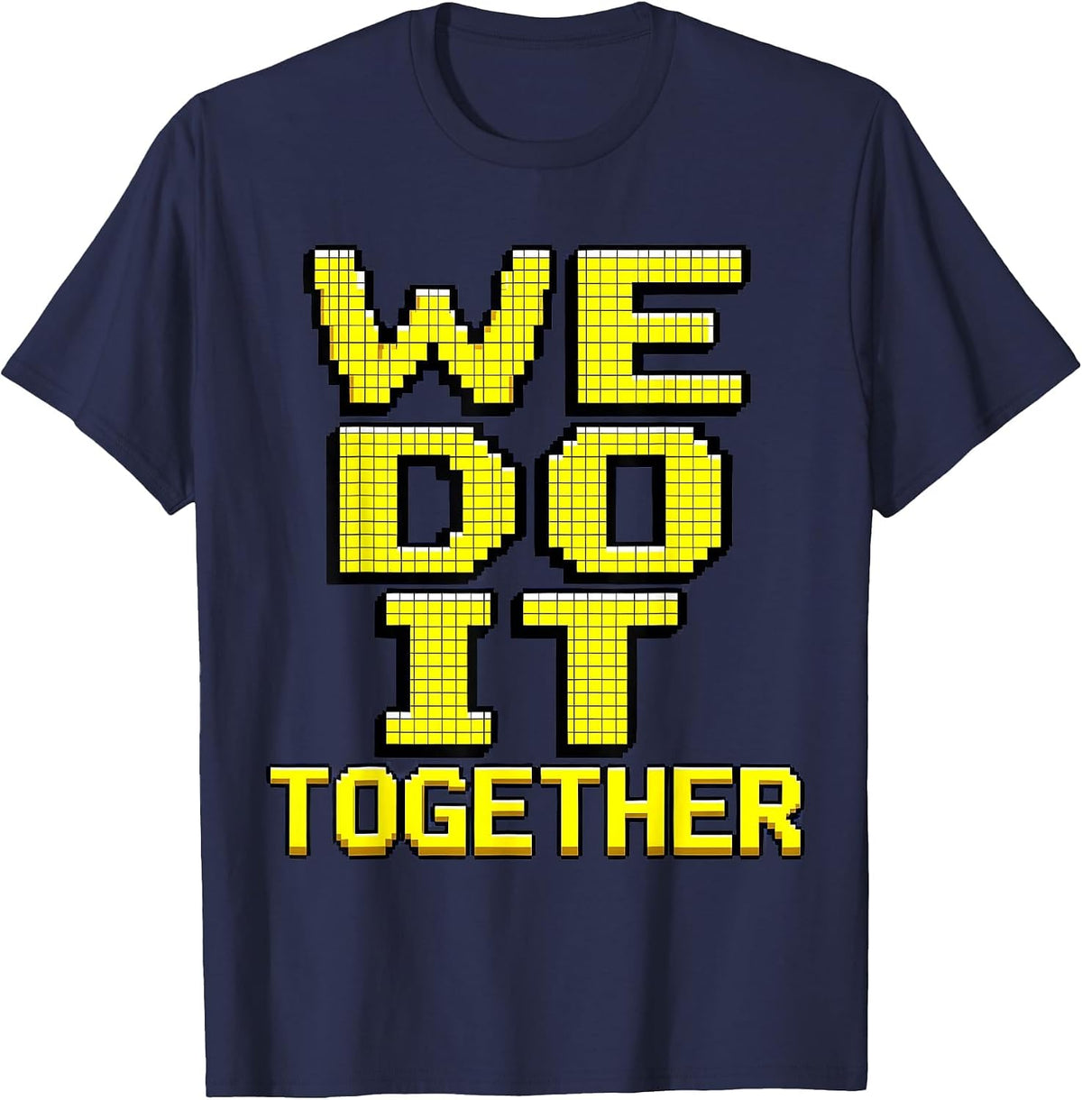 We Do It Together Paraprofessional Design T-Shirt - Navy Blue