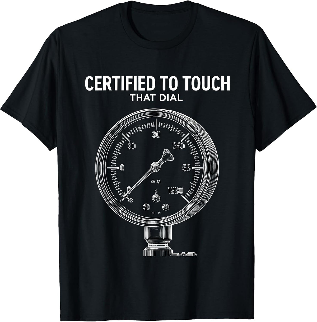 Men's Certified To Touch That Dial Funny Respiratory Therapist RT T-Shirt - Black