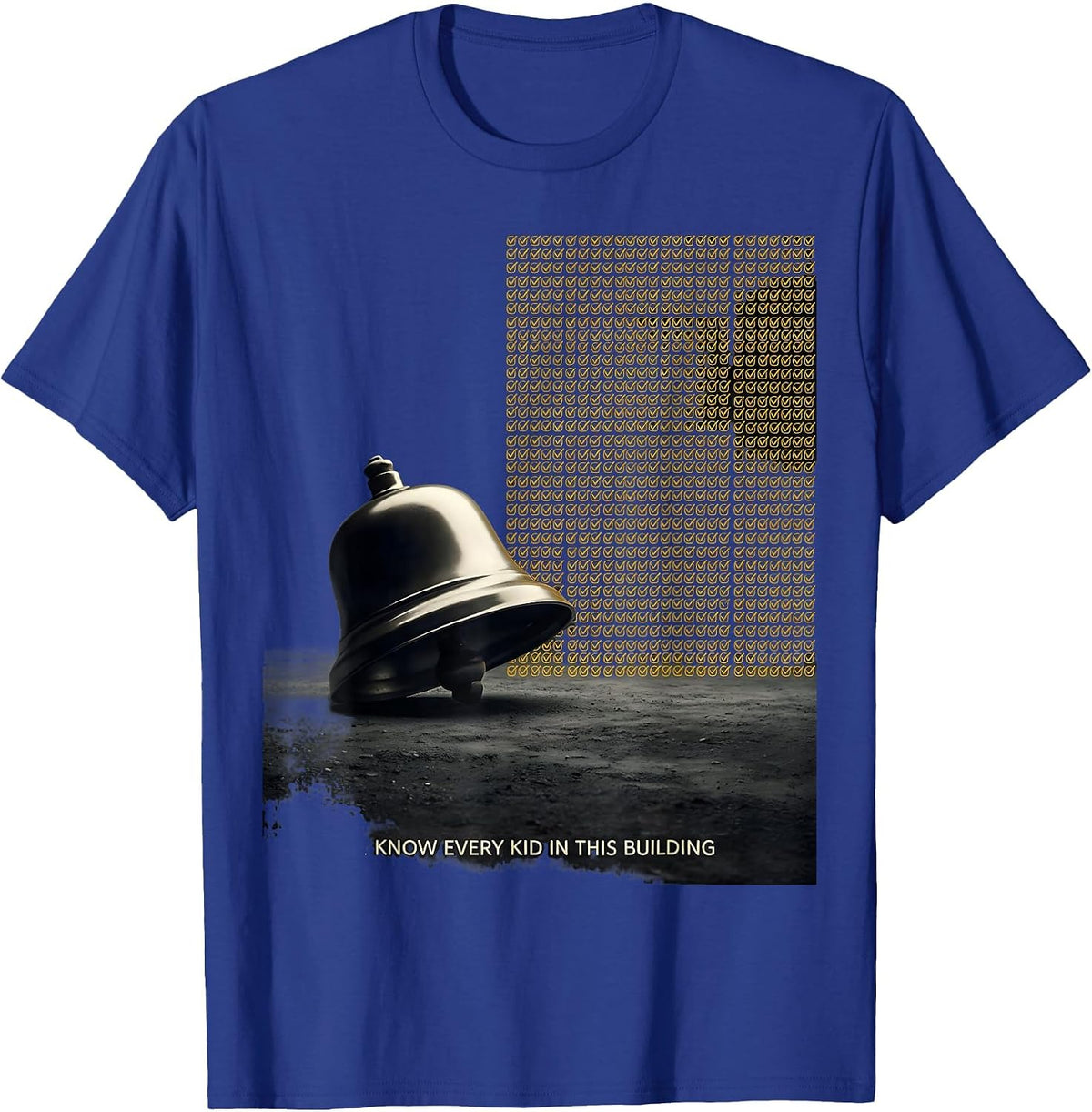 Men's I Know Every Kid In This Building Specials Teacher T-Shirt - Royal Blue