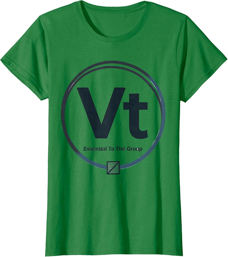 Women's Vt — Essential To The Group Funny Chemistry Science Teacher T-Shirt - Kelly Green