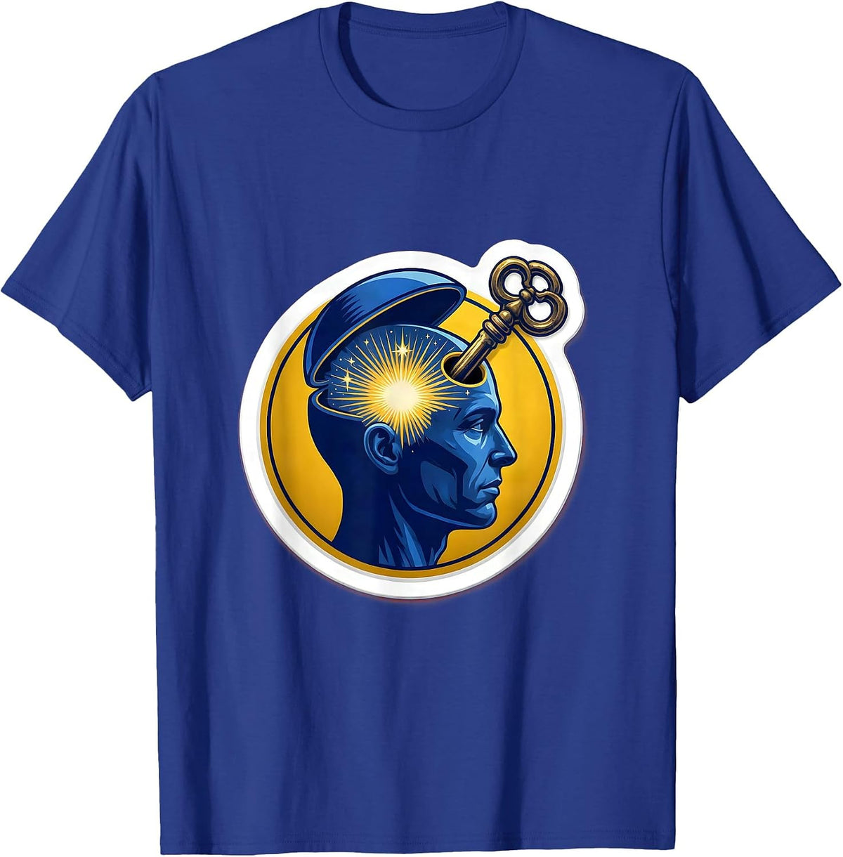 Special Education Teacher Key to the Mind Gift T-Shirt - Royal Blue