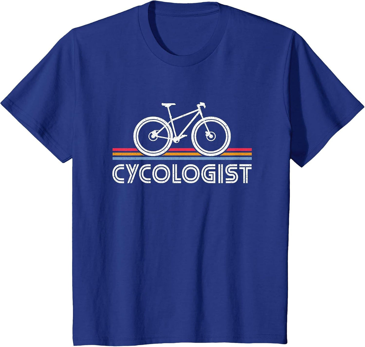 Cycologist Bicycle Funny Cycling - Cycologist T-Shirt - Royal Blue