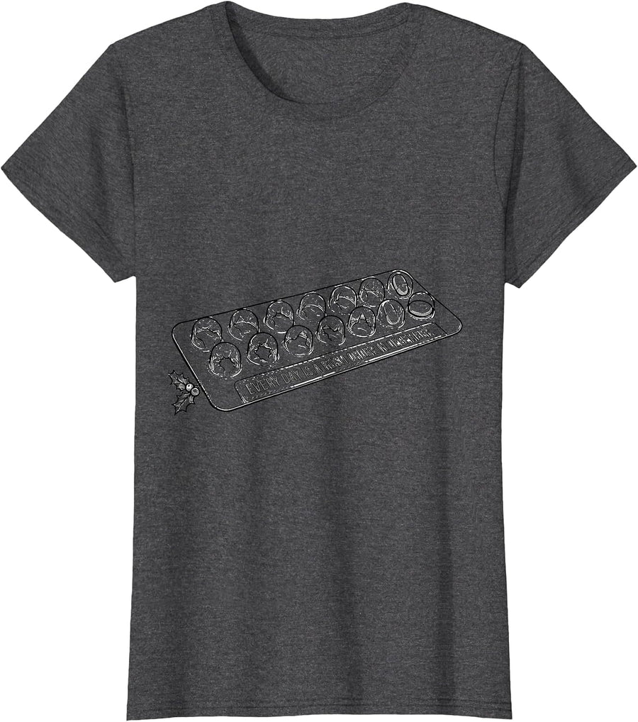 Women's Every Day Is A Rush Order In December Funny Pharmacy Tech T-Shirt - Dark Heather Grey