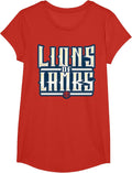 ORGINS/Faith Based Designs for Adults & Youth T-Shirt - Girls Red