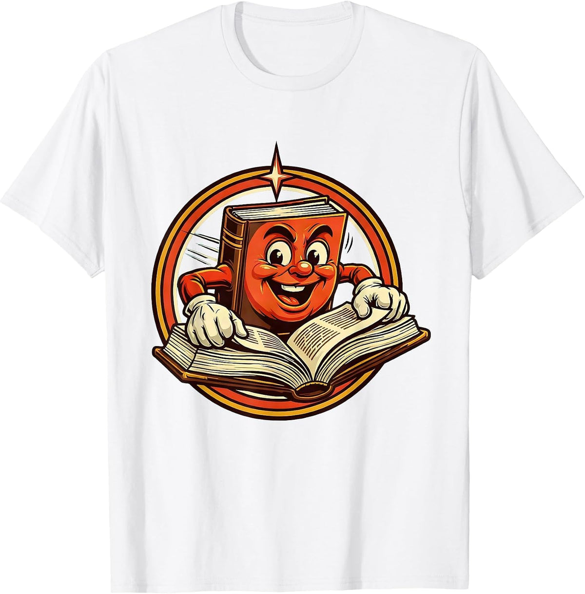 Men's Reading Is My Favorite Sport Book Lover Tee T-Shirt - White