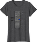 Women's Check The Backup First Funny IT Support Programmer Tech Geek T-Shirt - Dark Heather Grey