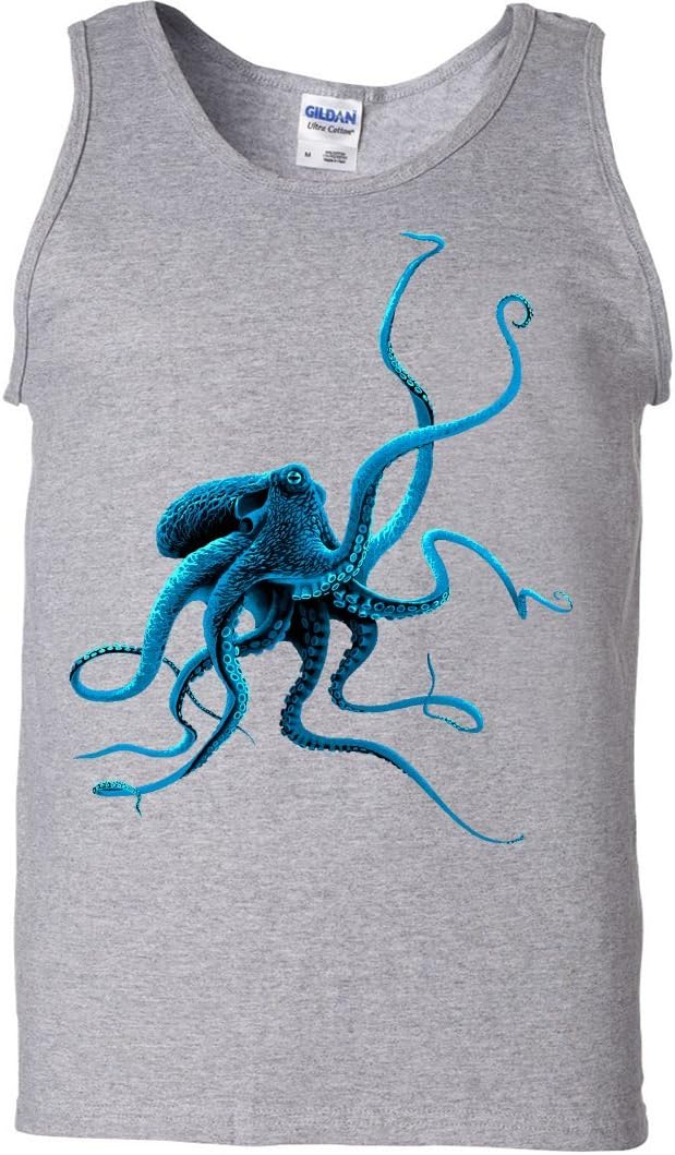 Dolphin Shirt Co Octopus Asst Colors Tank Top - Sport Grey
