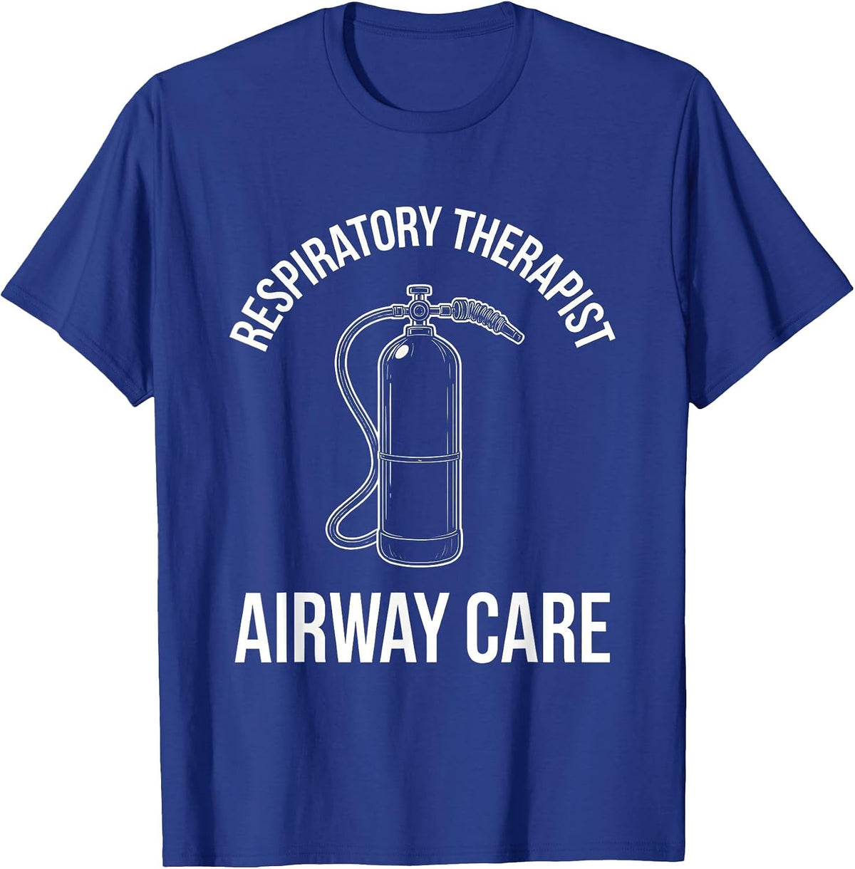 Men's Respiratory Therapist Airway Care RT Professional Pride T-Shirt - Royal Blue