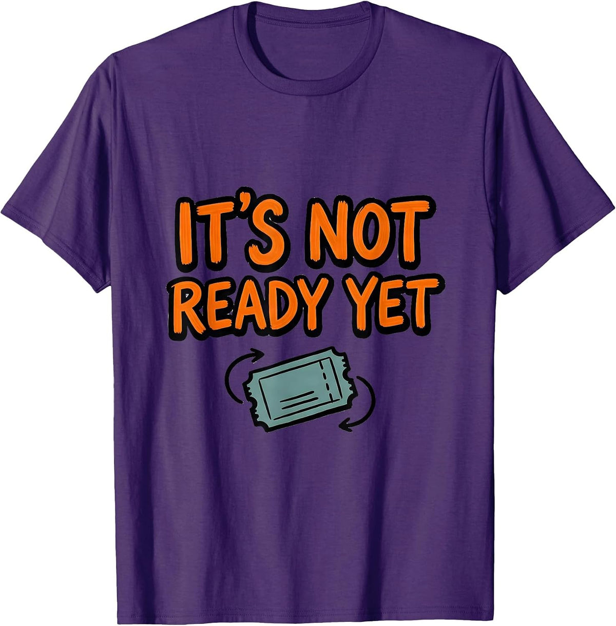 It's Not Ready Yet Funny Pharmacy Squad Pharmacist T-Shirt - Purple