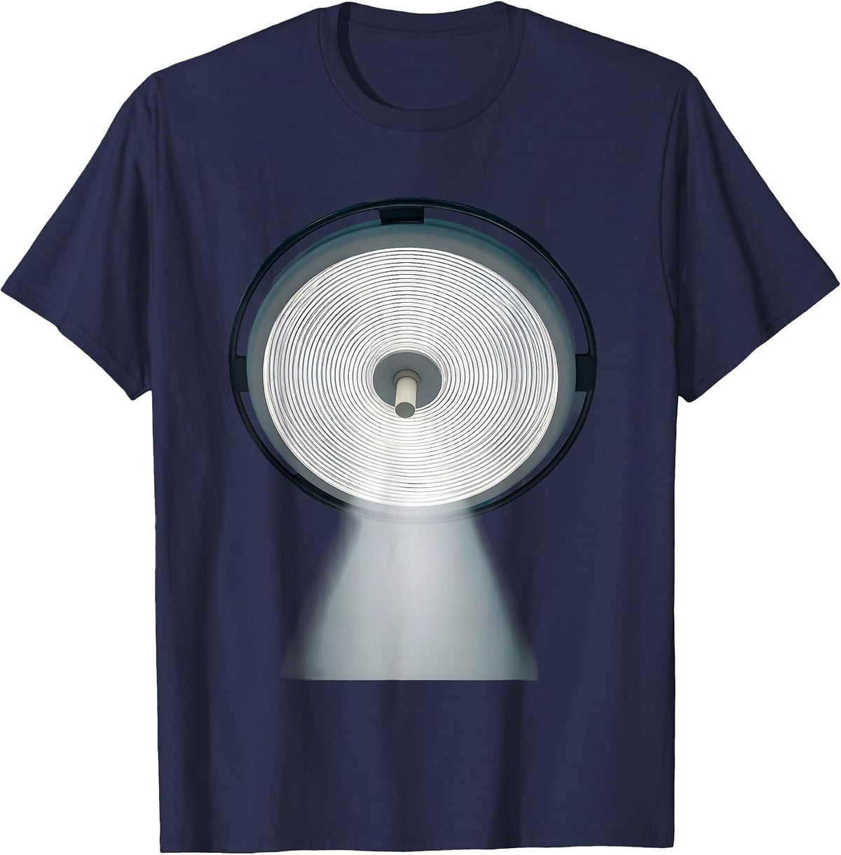 Dramatic OR Light Nurse Graphic Design T-Shirt - Navy Blue
