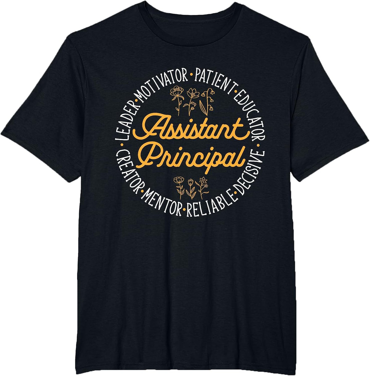 Deputy Principal T-Shirt - Black