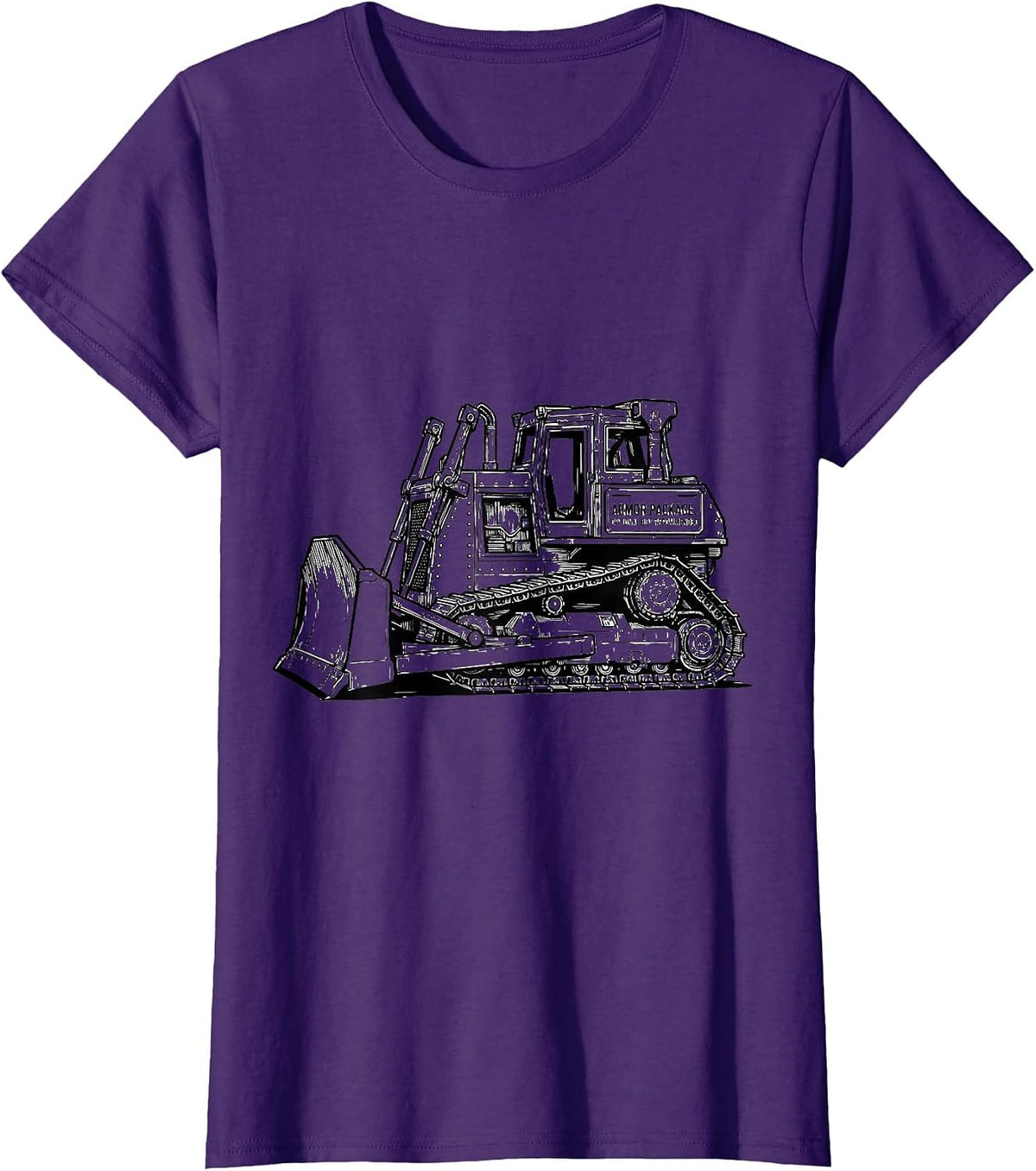 Women's Armor Package: Optional But Recommended Heavy Machinery T-Shirt - Purple