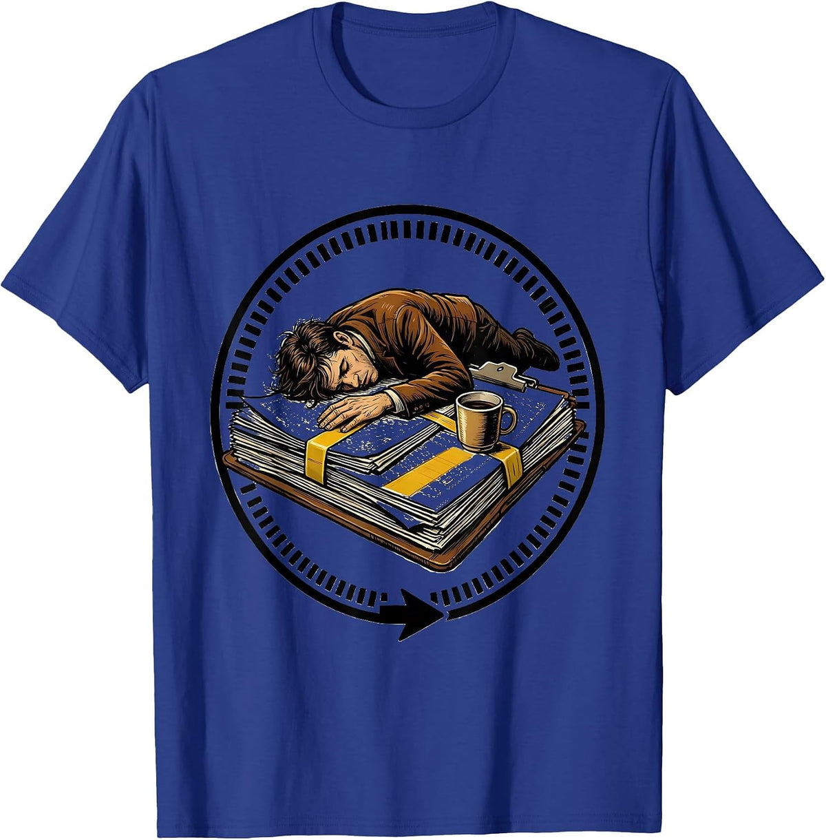 Men's Theater Kid Musical Theatre Performer Humor Gift T-Shirt - Royal Blue