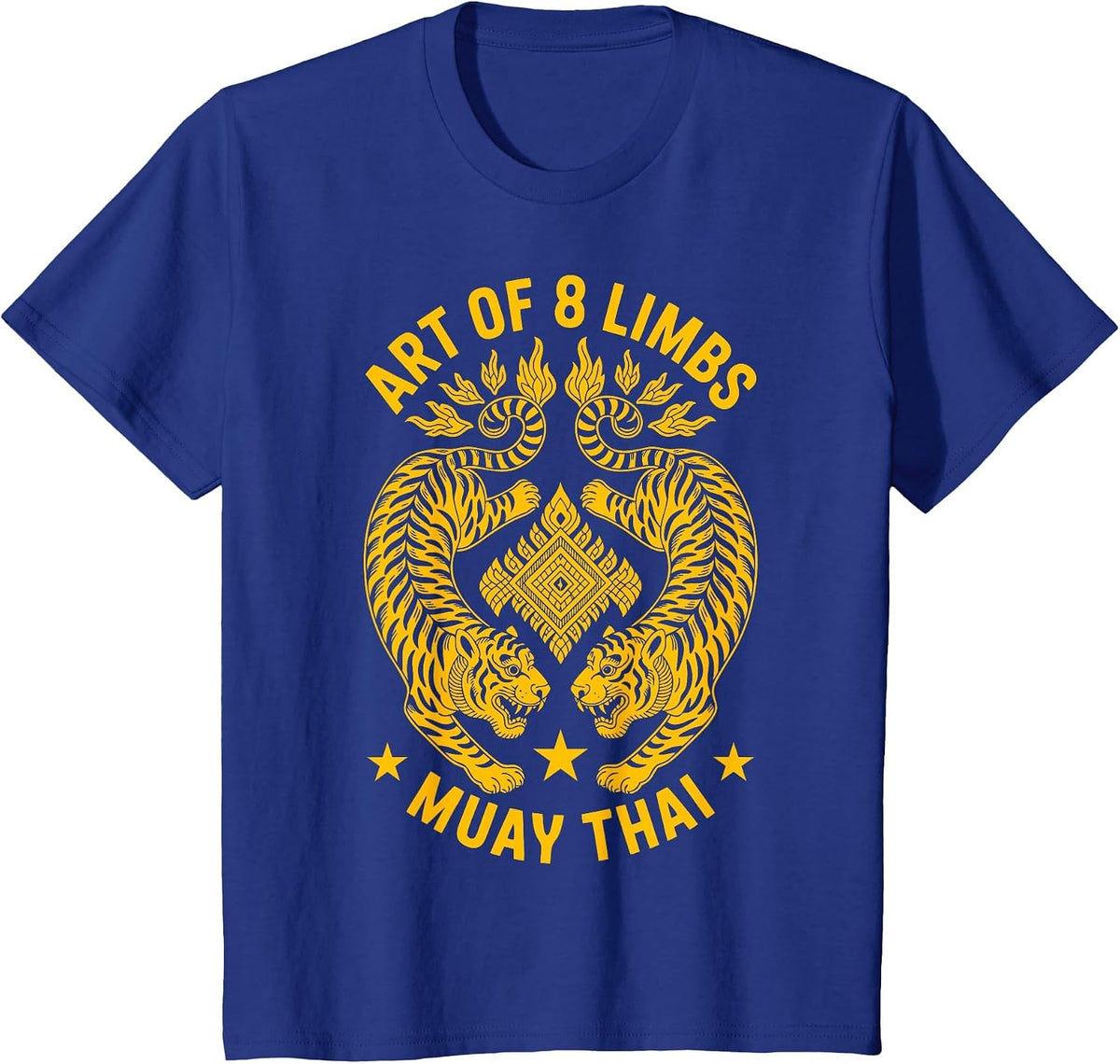 Muay Thai Art of 8 Limbs Thai Boxing T-Shirt - Royal Blue