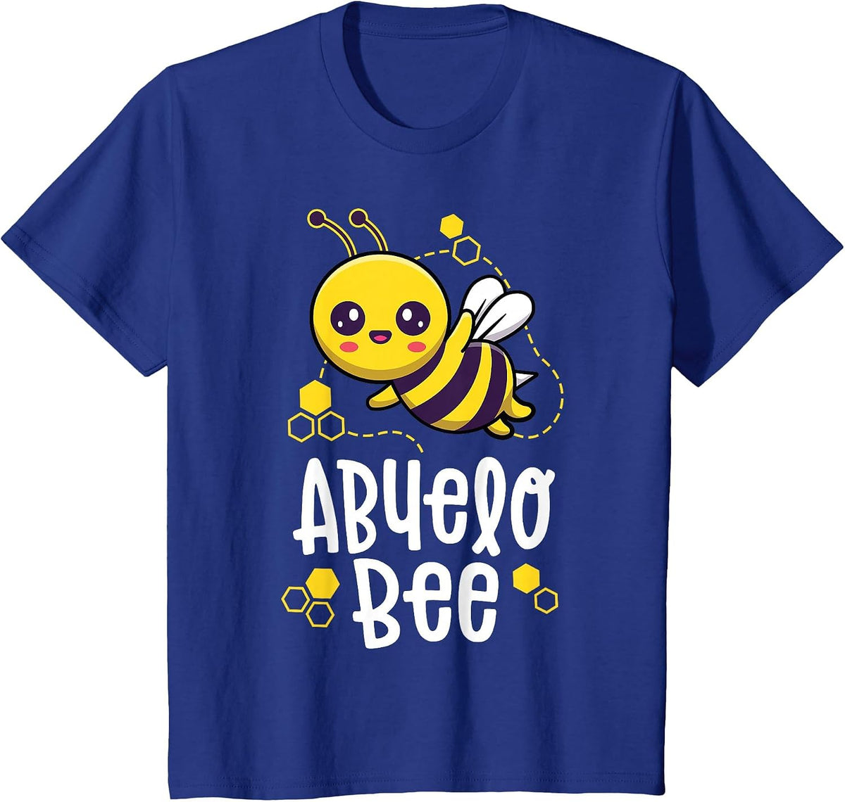 Family Bee Shirts Abuelo Latino Spanish Birthday Outfit T-Shirt - Royal Blue