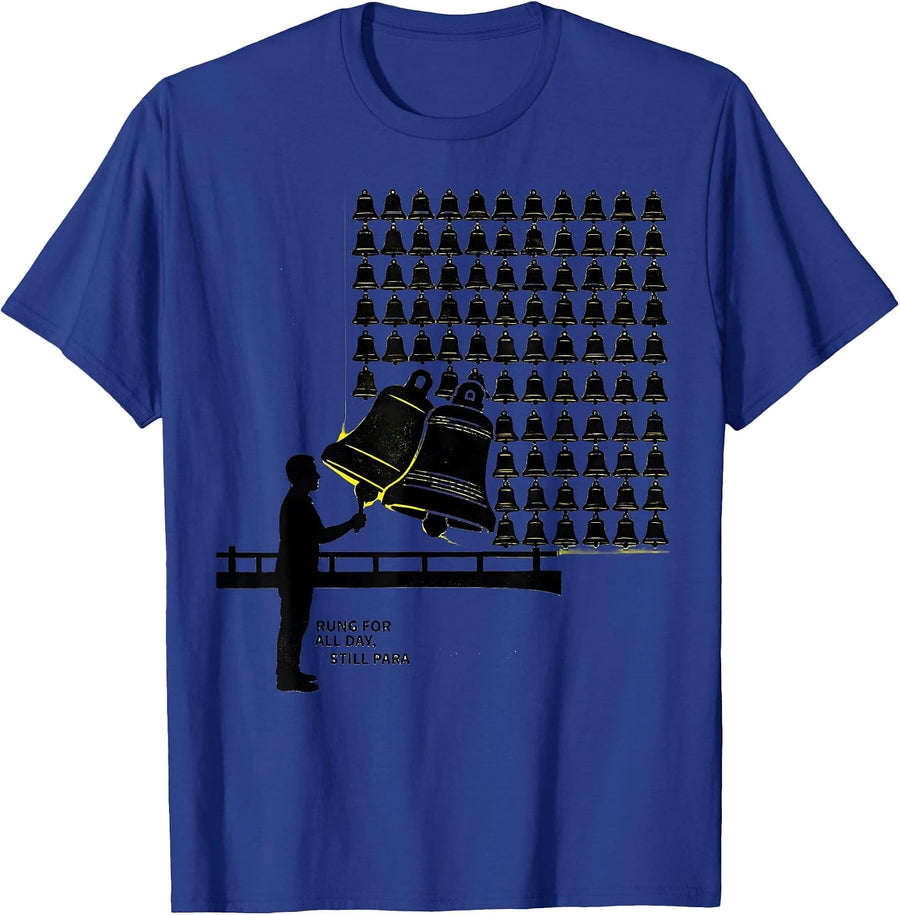 Rung For All Day, Still Para Funny Paraprofessional Para T-Shirt - Royal Blue