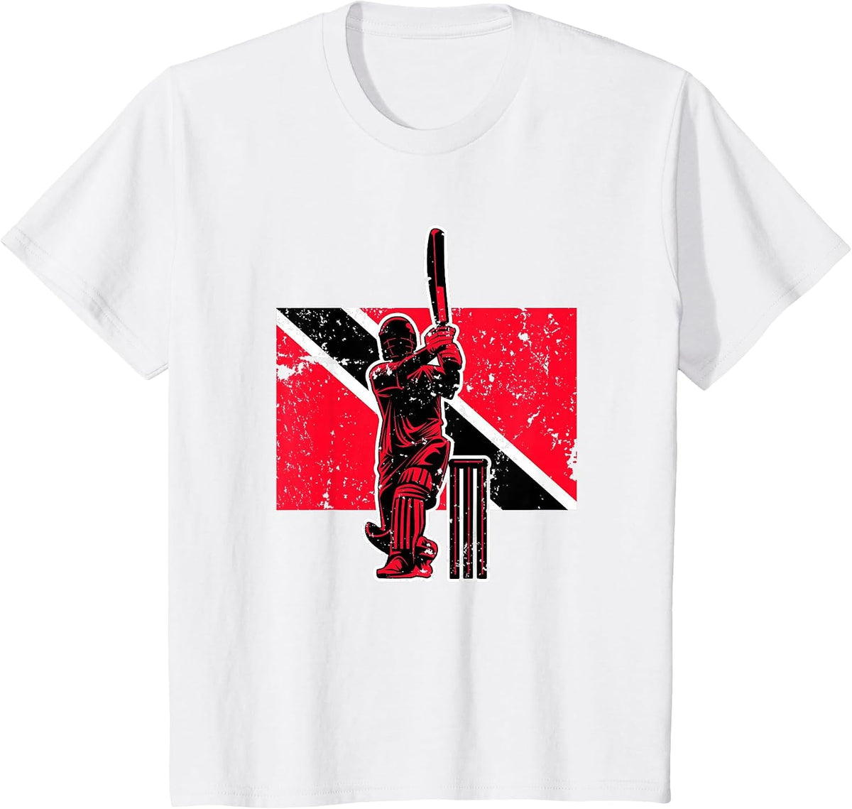 Trinidad and Tobago Cricket T-Shirt - White