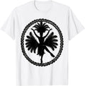 Men's Showgirl Dancer Balancing Pose Illustration T-Shirt - White